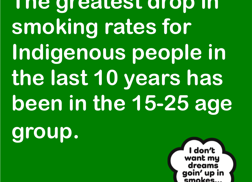 No one smokes anymore! Why smoking is SO last decade.